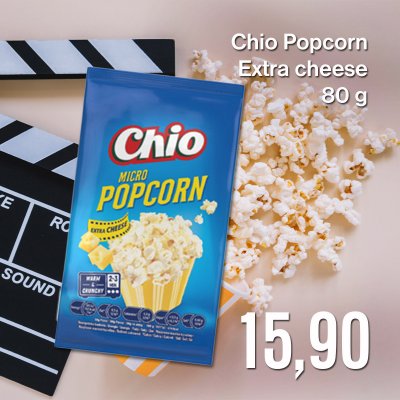 Chio Popcorn Extra cheese 80 g