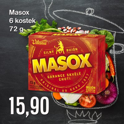 Masox 6 kostek 72 g