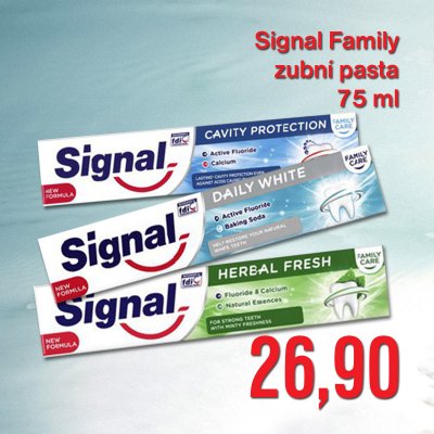 Signal Family zubní pasta Daily White 75 ml