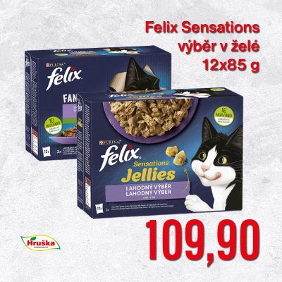 Felix Sensations výběr v želé 12x85 g