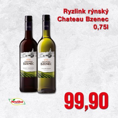 Ryzlink rýnský Chateau Bzenec 0,75l