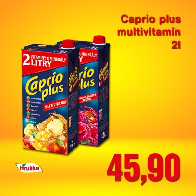 Caprio plus multivitamín 2l