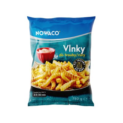 Vlnky do trouby Nowaco 750g