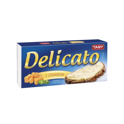 Delicato s čedarem 3x50g