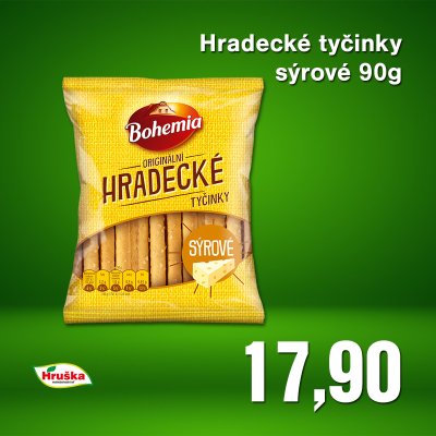 Hradecké tyčinky sýrové 90g