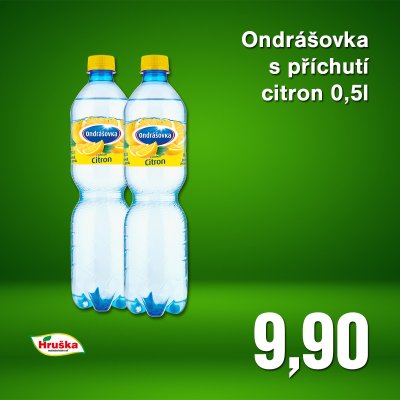 Ondrášovka s příchutí citron 0,5l