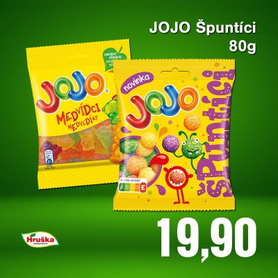 JOJO Špuntíci 80g