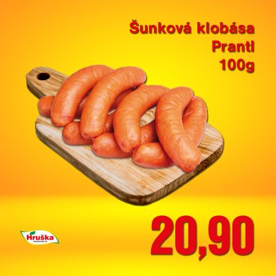 Šunková klobása Prantl 100g