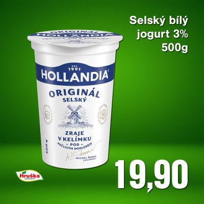 Selský bílý jogurt 3% 500g