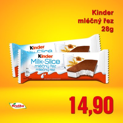 Kinder mléčný řez 28g