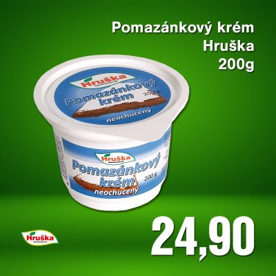 Pomazánkový krém Hruška 200g