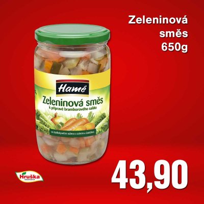 Zeleninová směs do bramborového salátu 650g