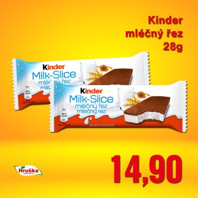 Kinder mléčný řez 28g