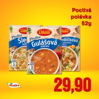 Poctivá polévka 82g