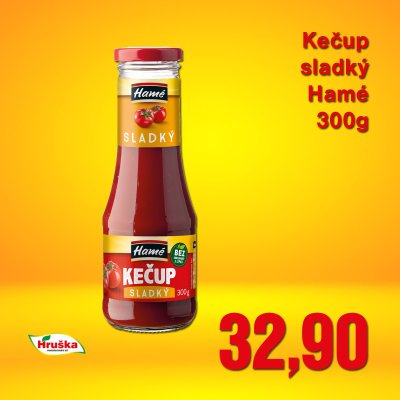 Kečup sladký Hamé 300g