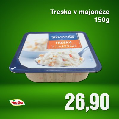 Treska v majonéze 150g