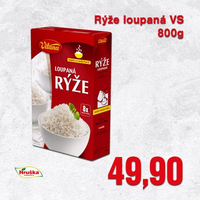 Rýže loupaná VS 800g