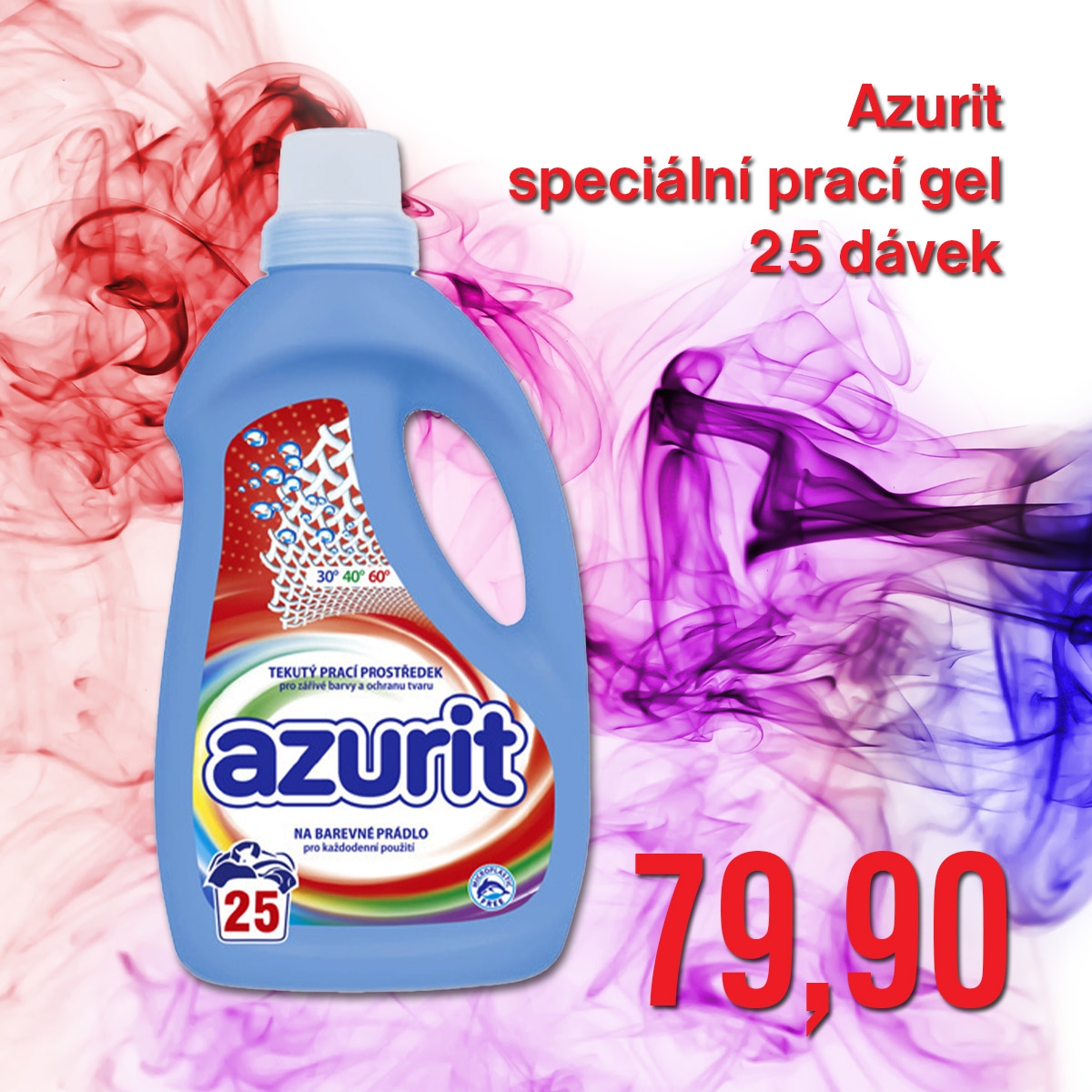 Azurit speciální prací gel 1 l=25 dávek