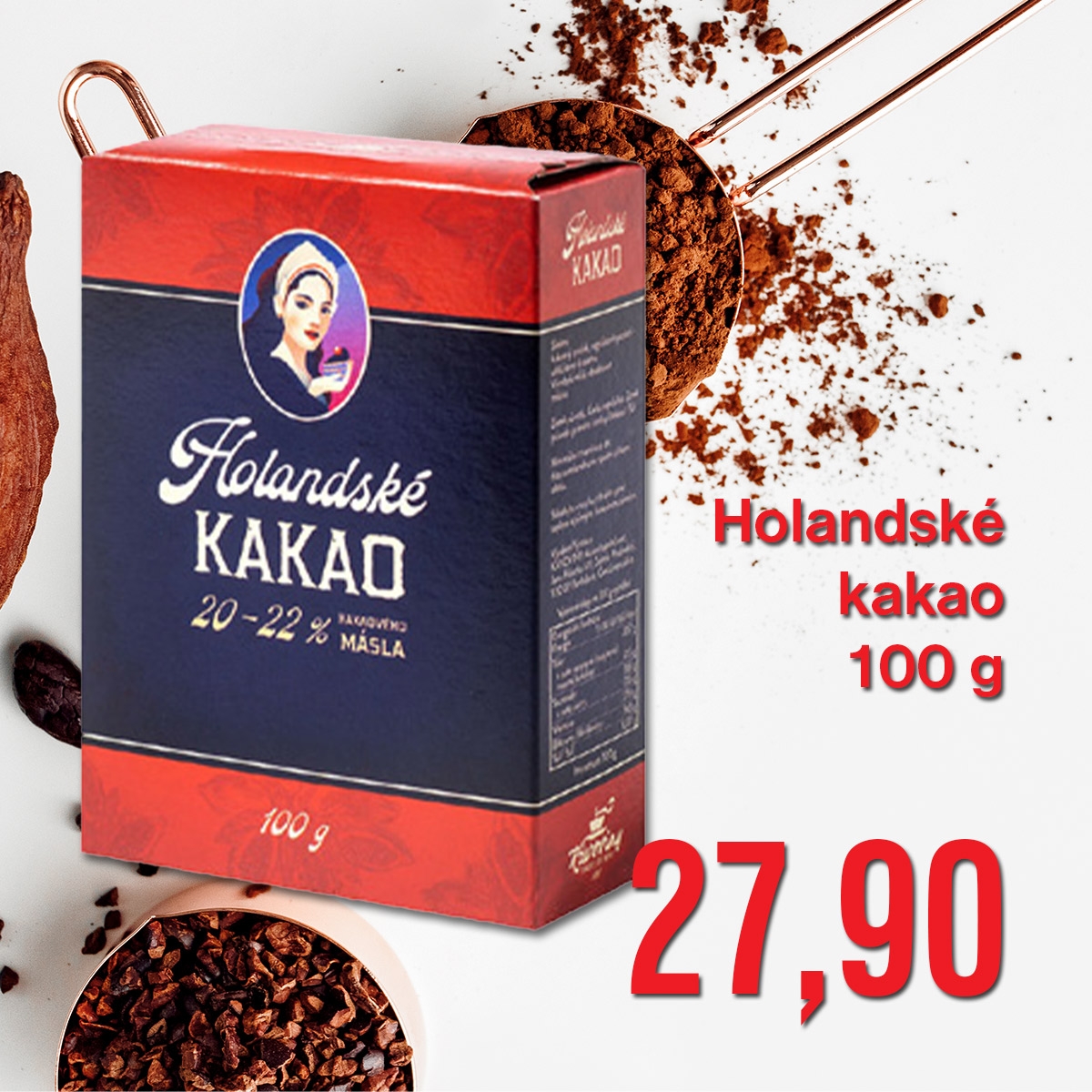Holandské kakao 100 g