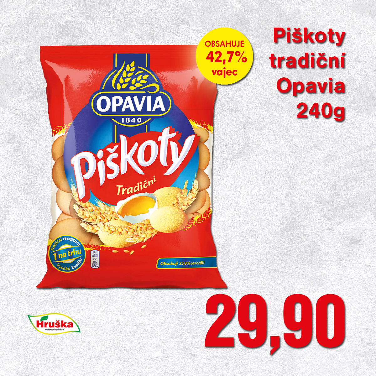 Piškoty tradiční Opavia 240g