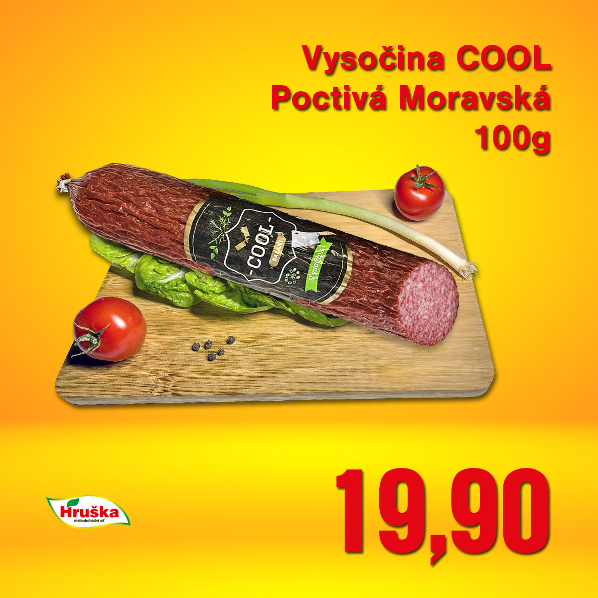 Vysočina COOL Poctivá Moravská 100g