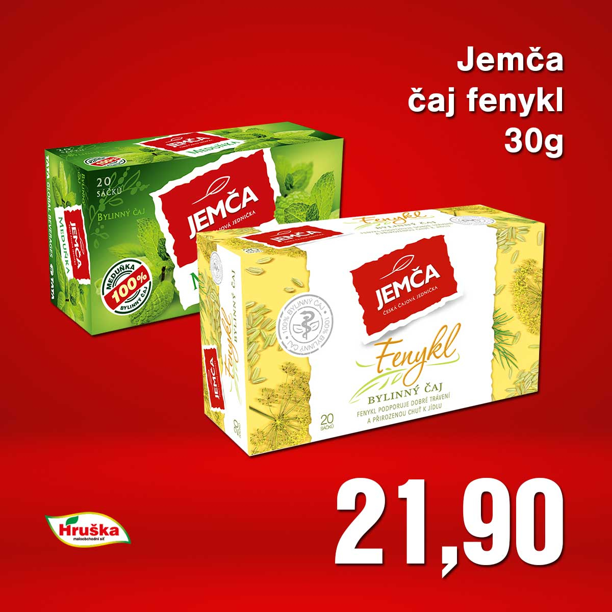 Jemča čaj fenykl 30g