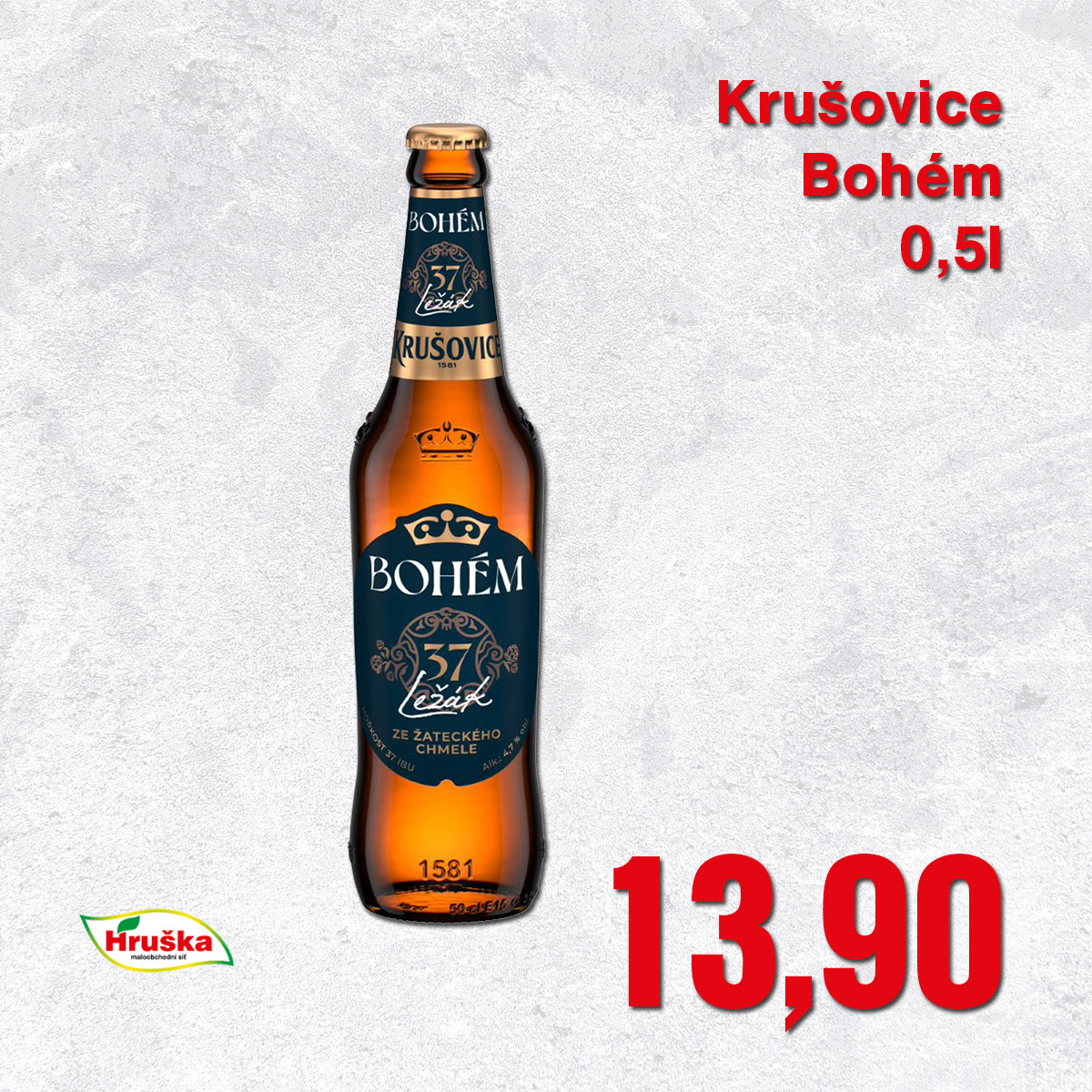 Krušovice Bohém 0,5l