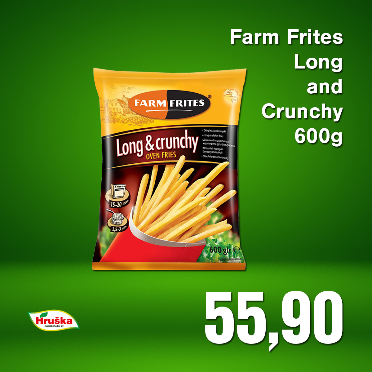 Farm Frites Long and Crunchy 600g