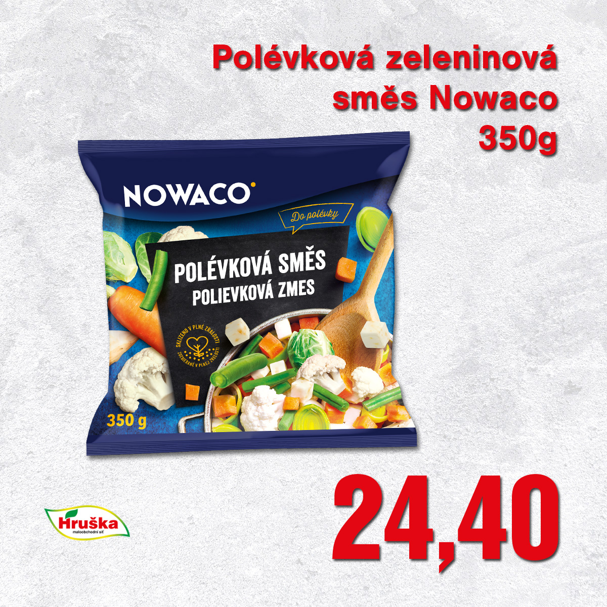 Polévková zeleninová směs Nowaco 350g