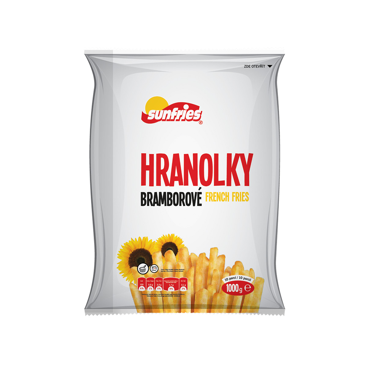 Hranolky Sunfries 1kg