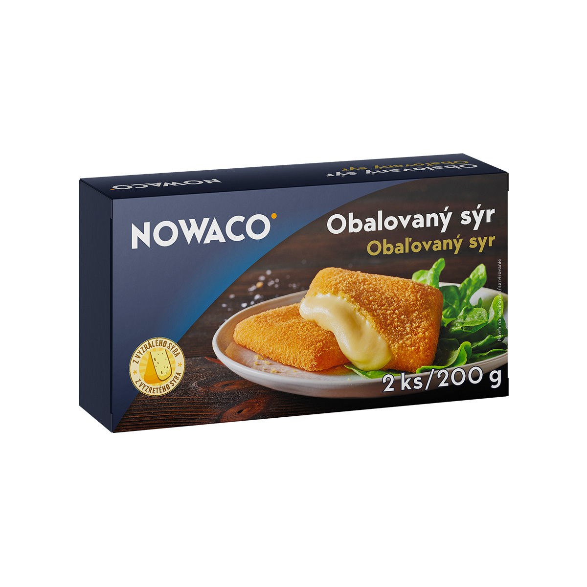 Obalovaný sýr Nowaco 200g