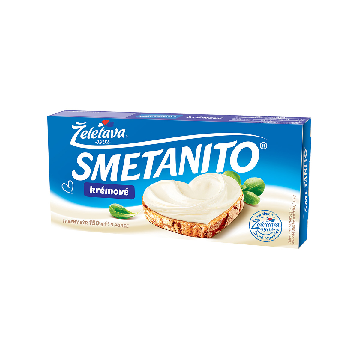 Smetanito krémové 3x50g