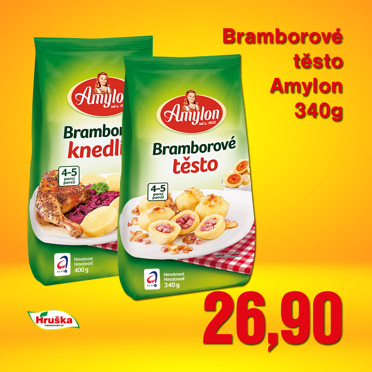 Bramborové těsto Amylon 340g