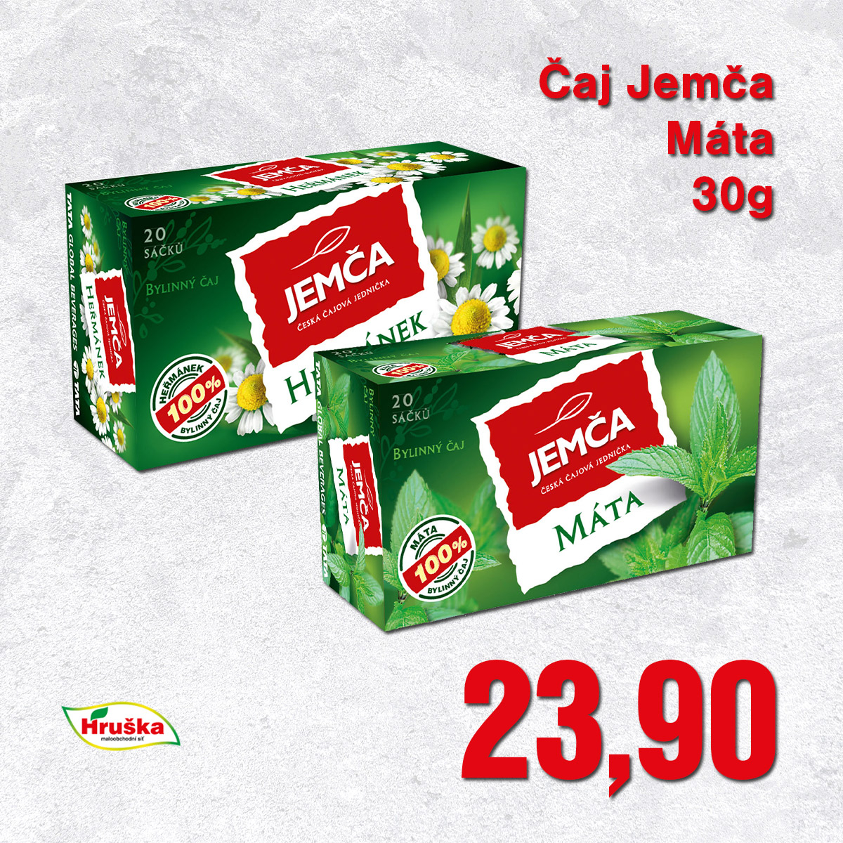 Čaj Jemča Máta 30g