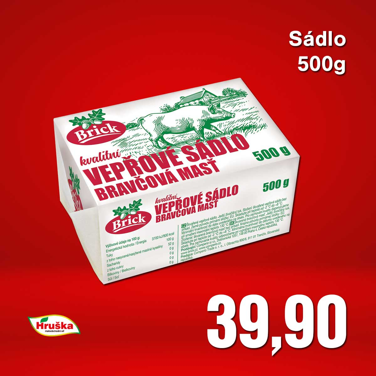 Sádlo 500g