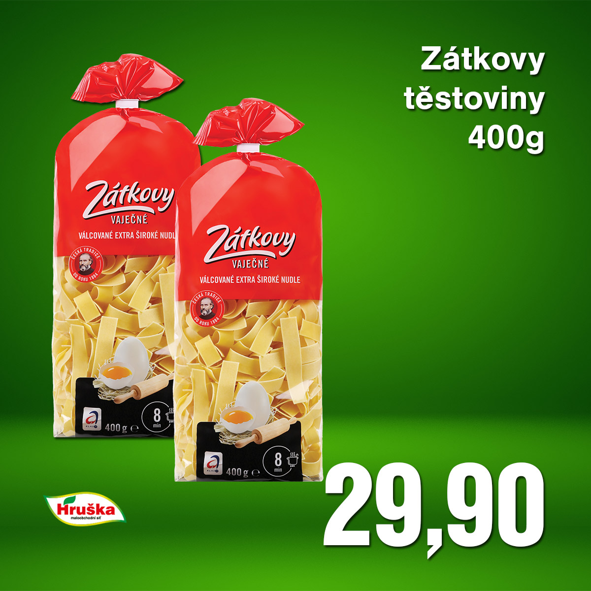 Zátkovy těstoviny 400g