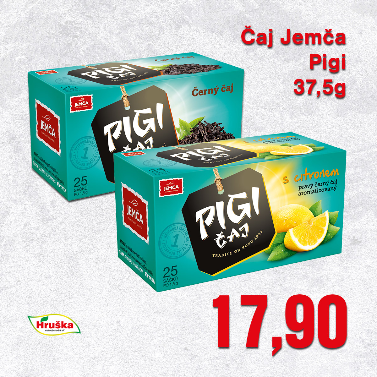 Čaj Jemča Pigi 37,5g