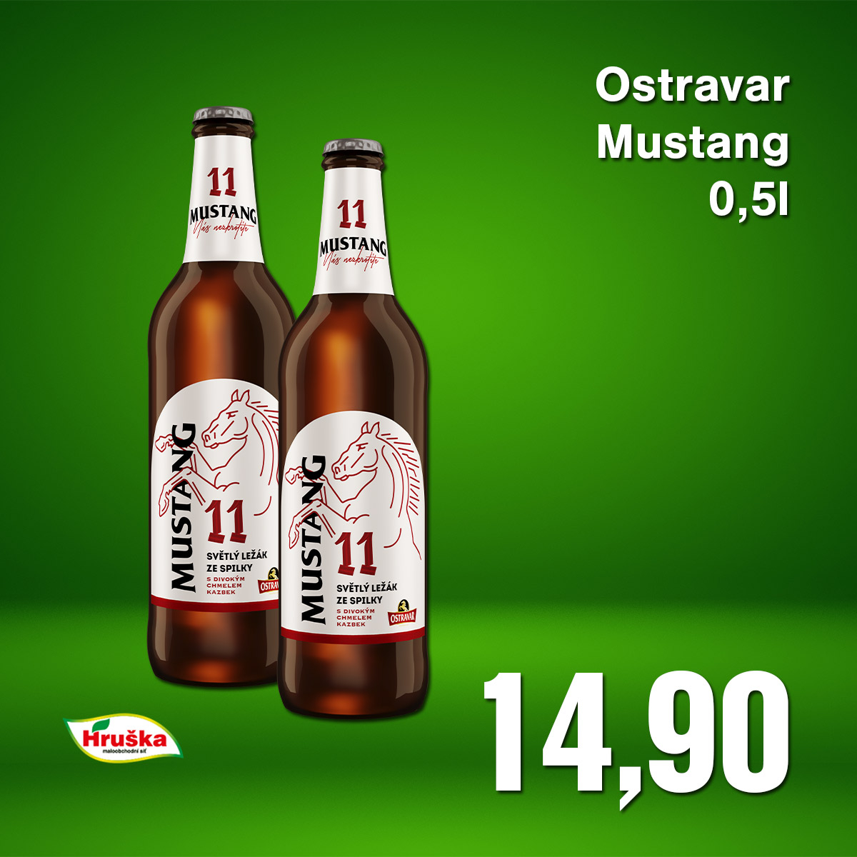 Ostravar Mustang 0,5l