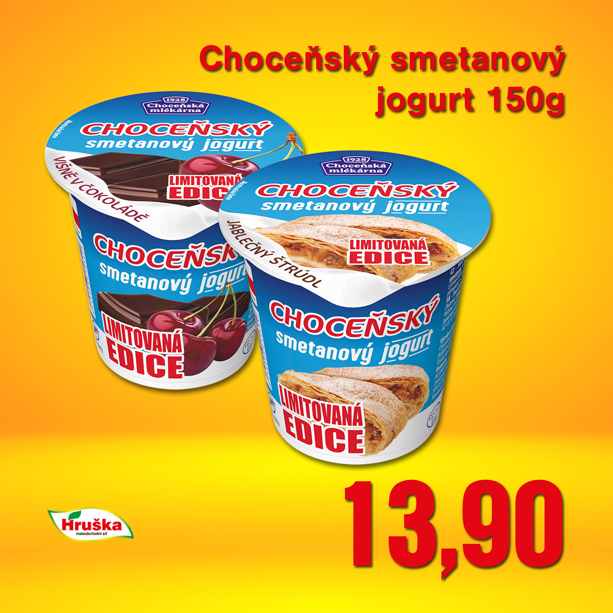 Choceňský smetanový jogurt 150g