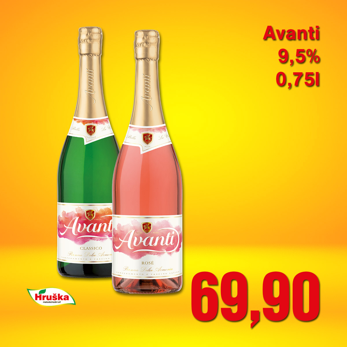 Avanti 9,5% 0,75l