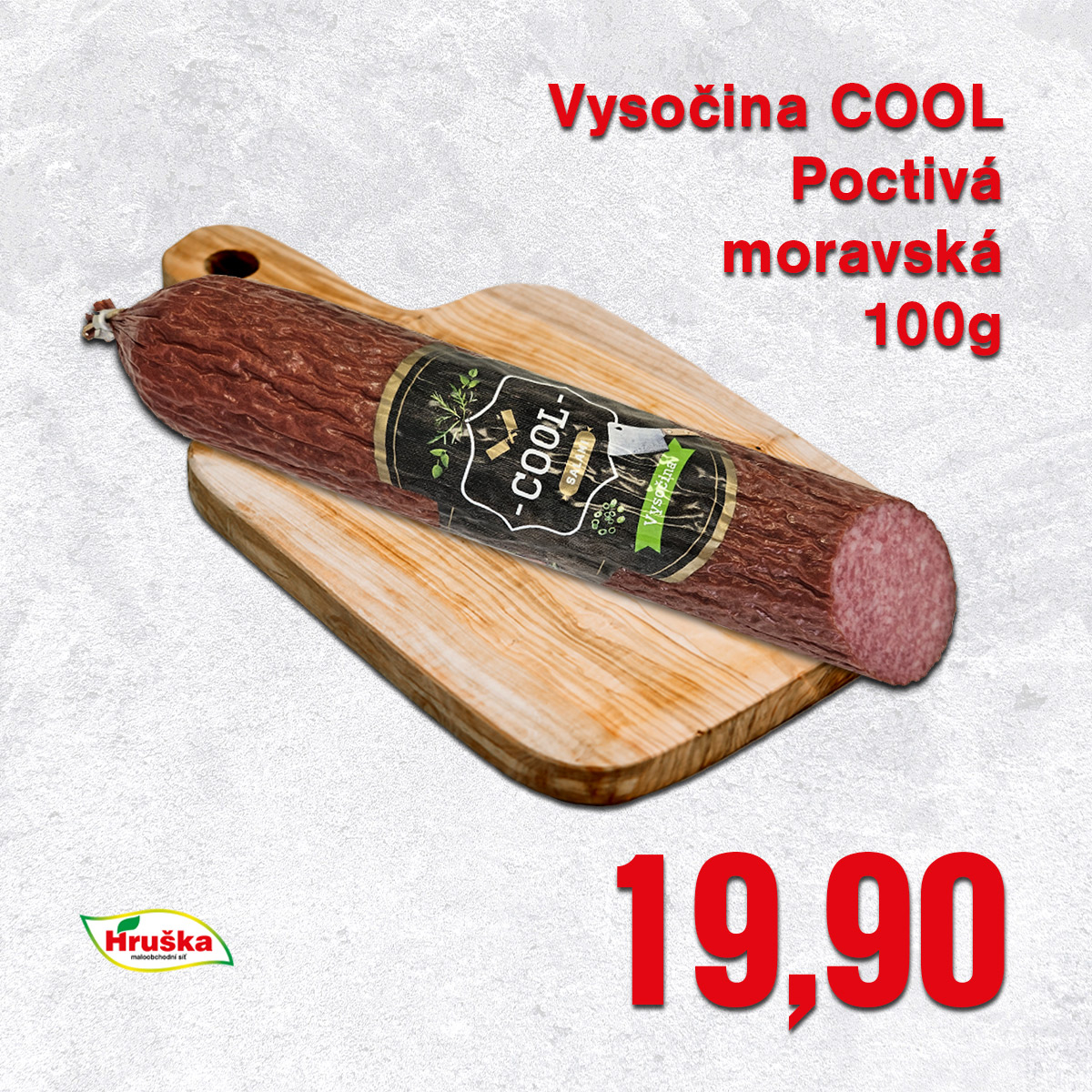 Vysočina COOL Poctivá moravská 100g