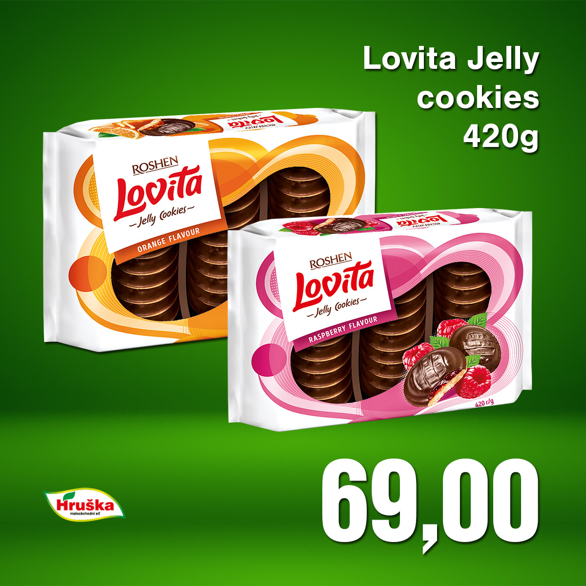 Lovita Jelly cookies 420g