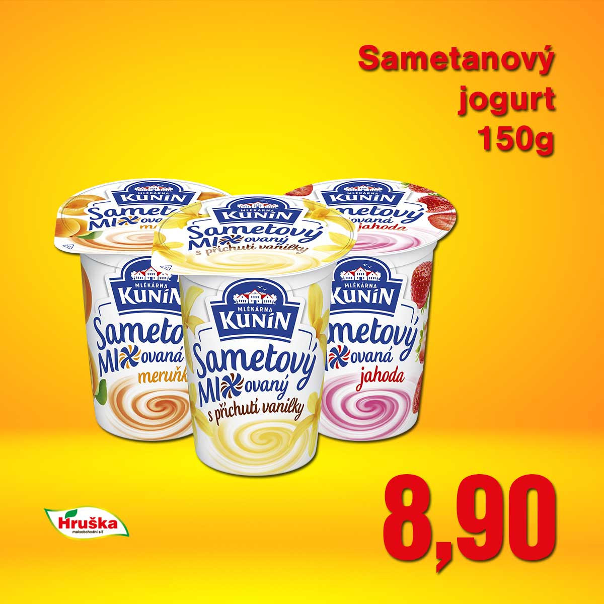 Sametový jogurt 150g