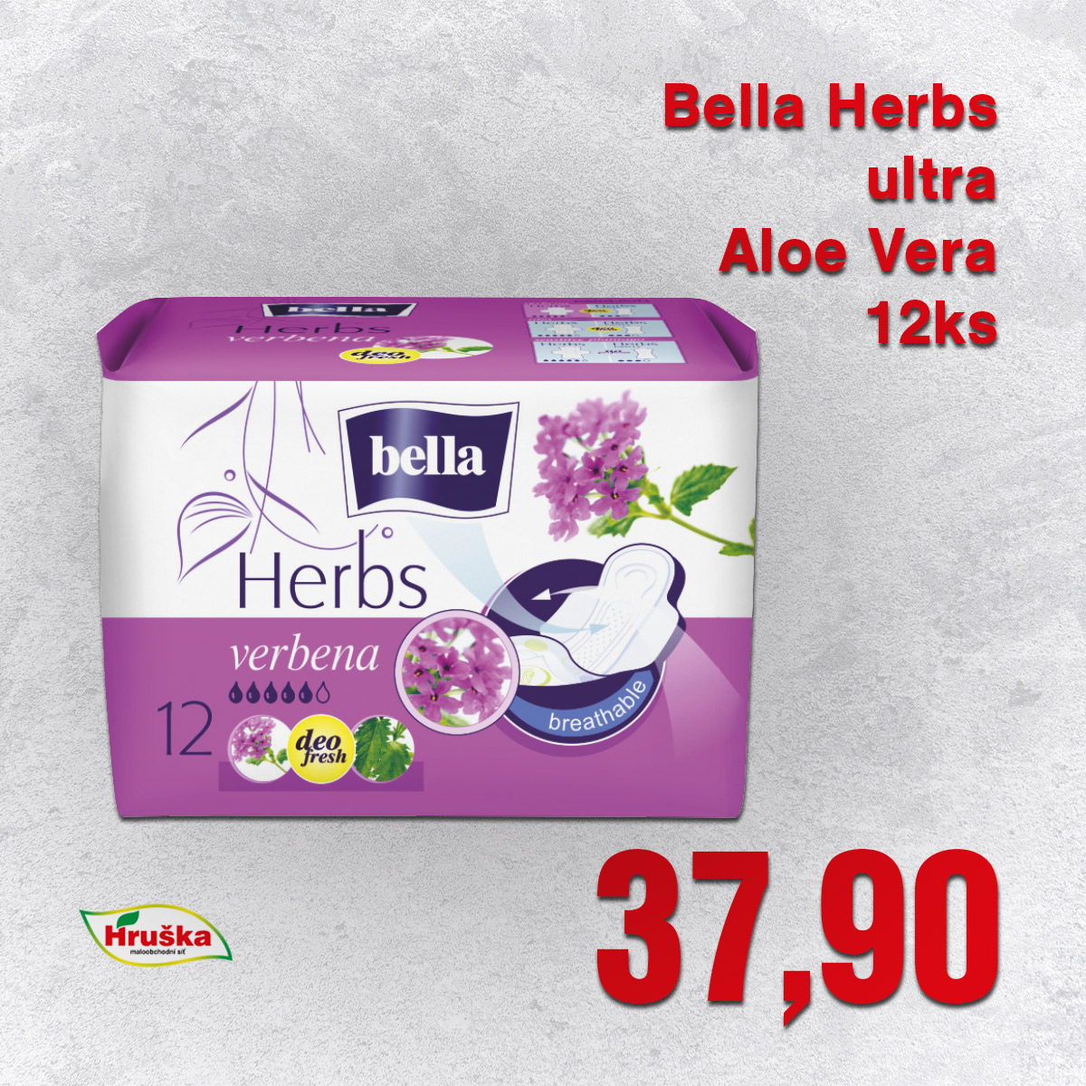 Bella Herbs ultra Aloe Vera 12ks