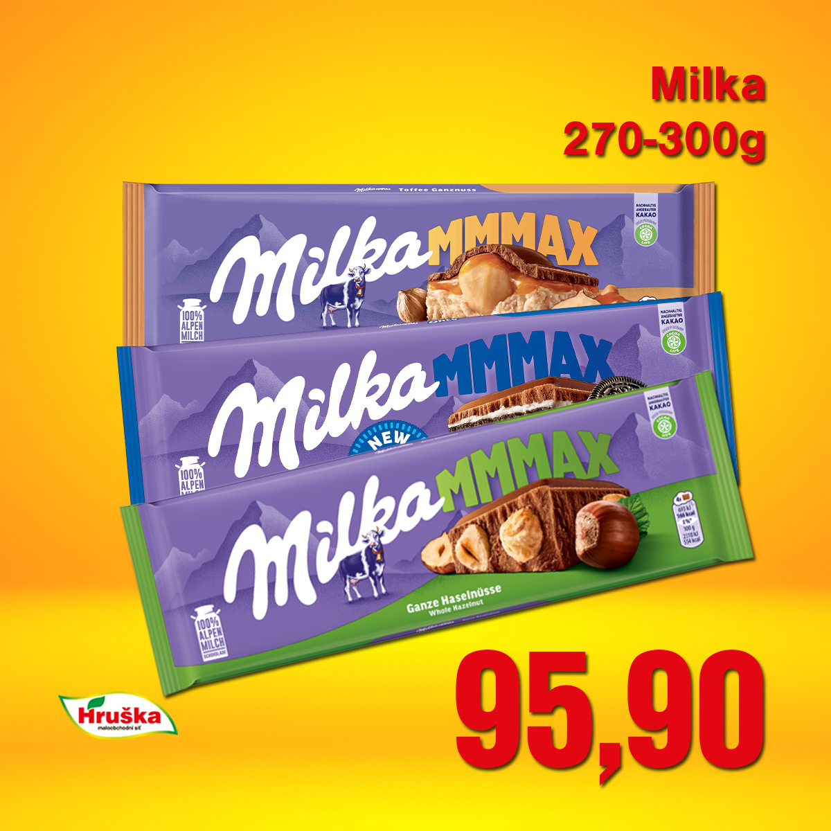 Milka 270-300g