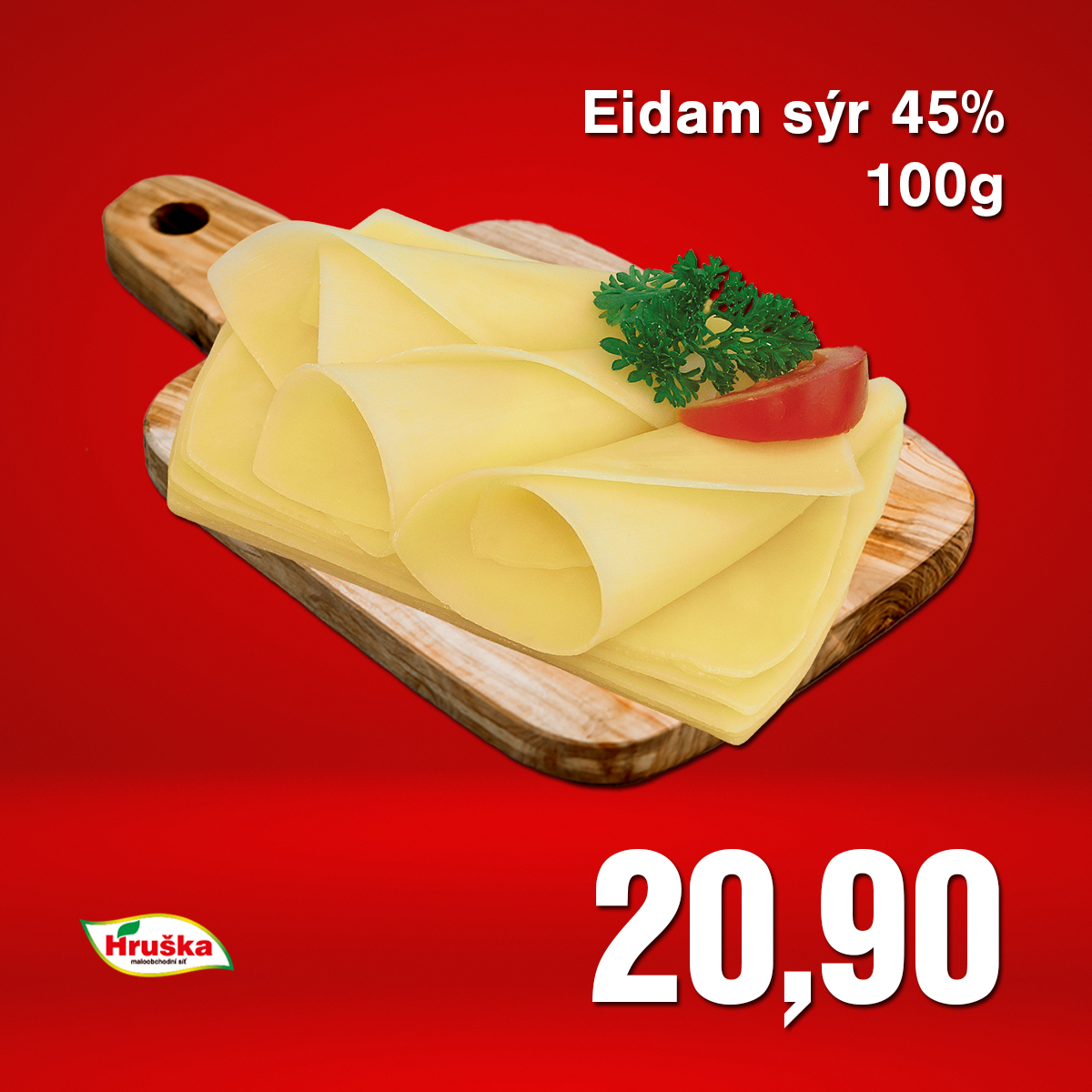 Eidam sýr 45% 100g