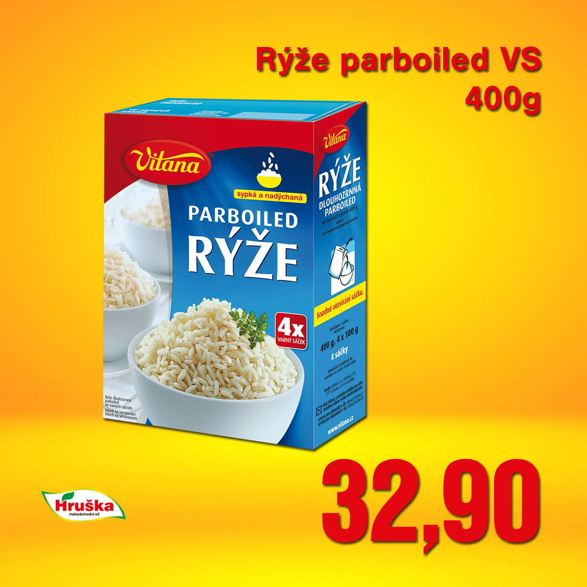 Rýže parboiled VS 400g