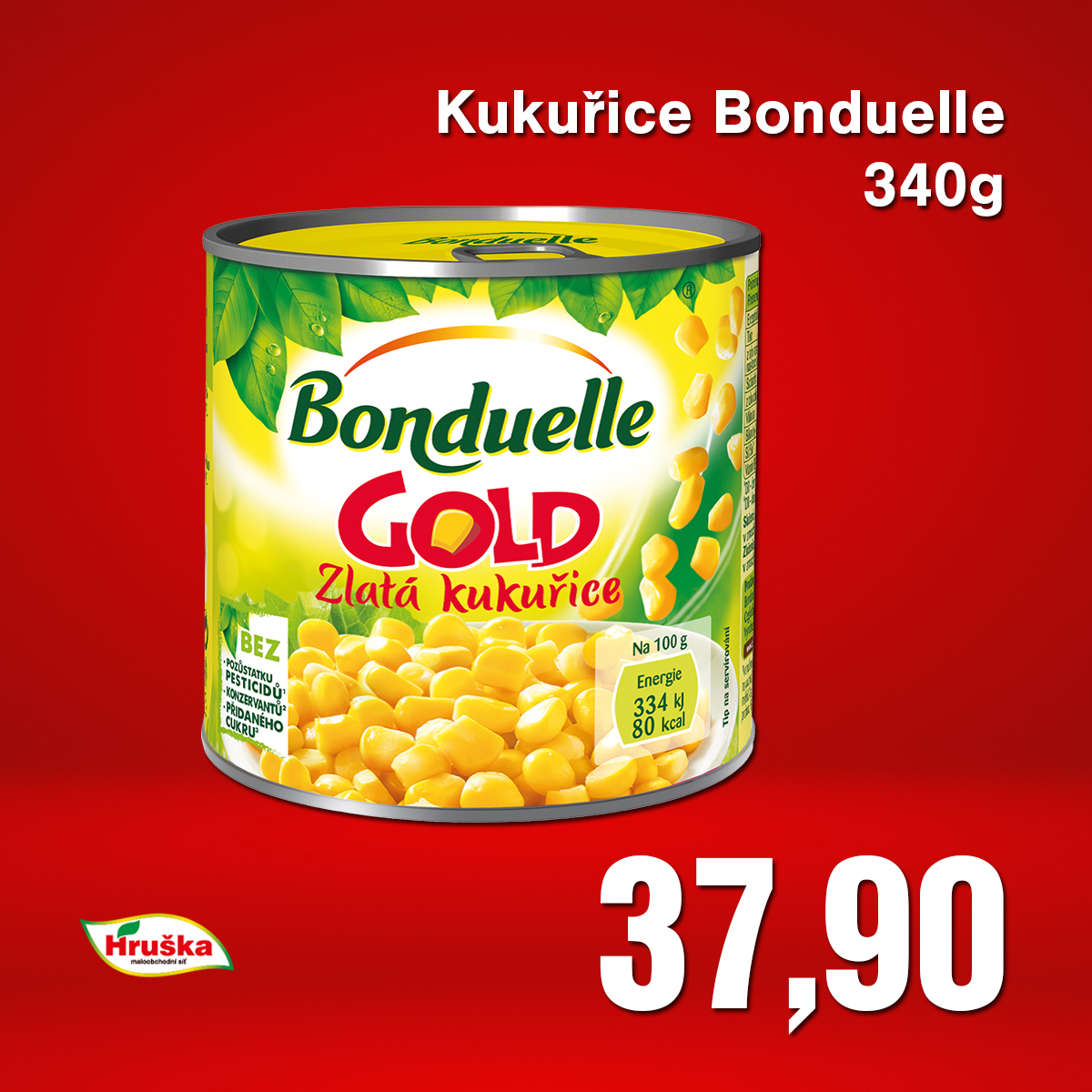 Kukuřice Bonduelle 340g