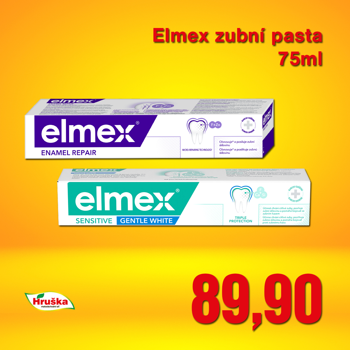 Elmex zubní pasta 75m