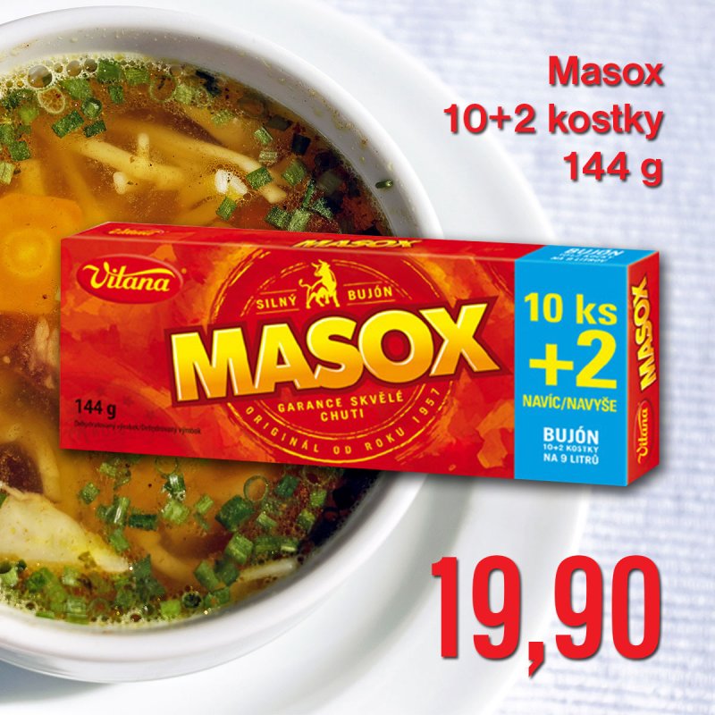 Masox 10+2 kostky 144 g